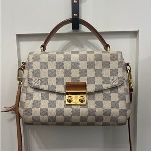 Louis Vuitton Damier Azur Croisette Crossbody Bag